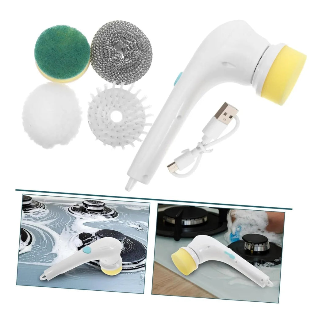 5-in-1 Electric Spin Scrubber